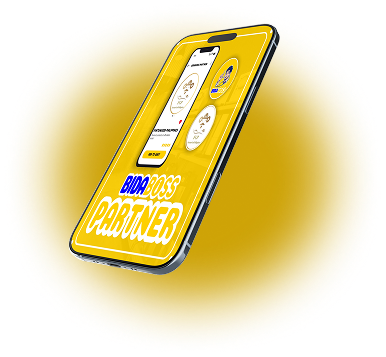 BidaBoss Partner app on phone